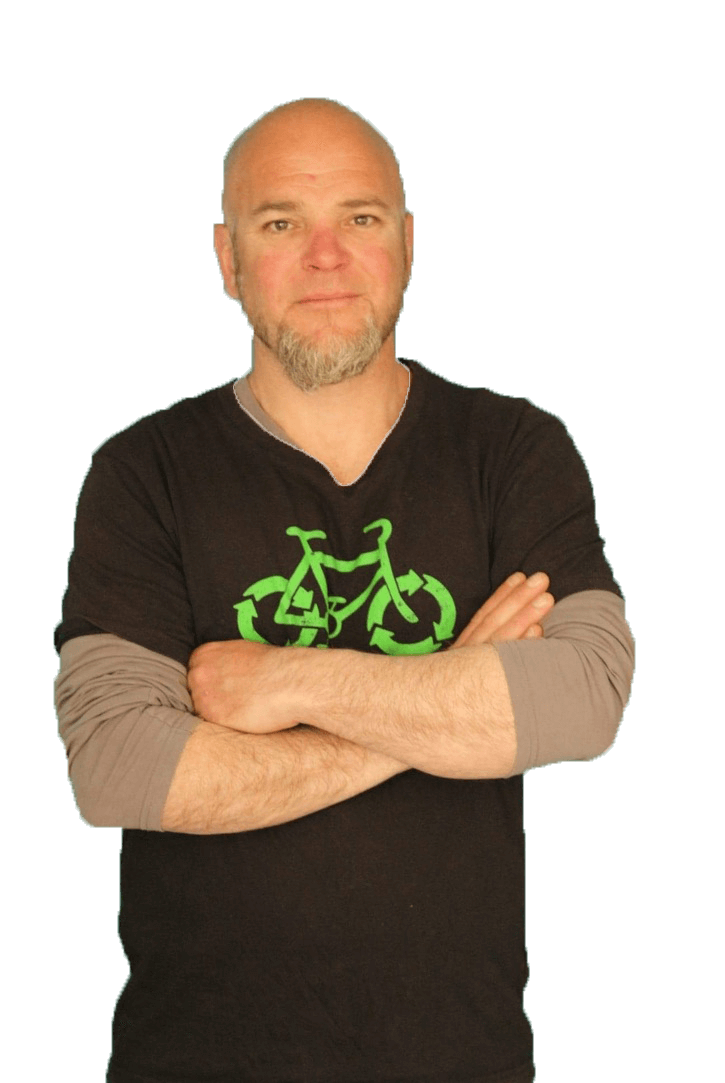 Eric Baudry, réparateur de vélo à domicile